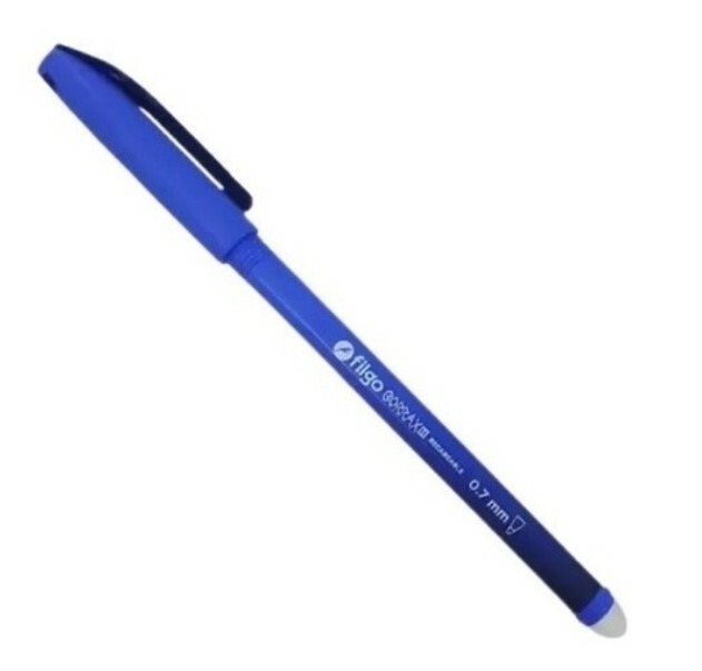 BOLIGR.BORRABLE BORRAX 0.7mm AZUL  FILGO
