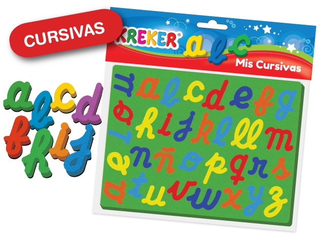 LETRAS CURSIVAS G.EVA KREKER