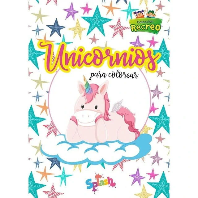 COL.RECREO: UNICORNIOS P/COLOREAR