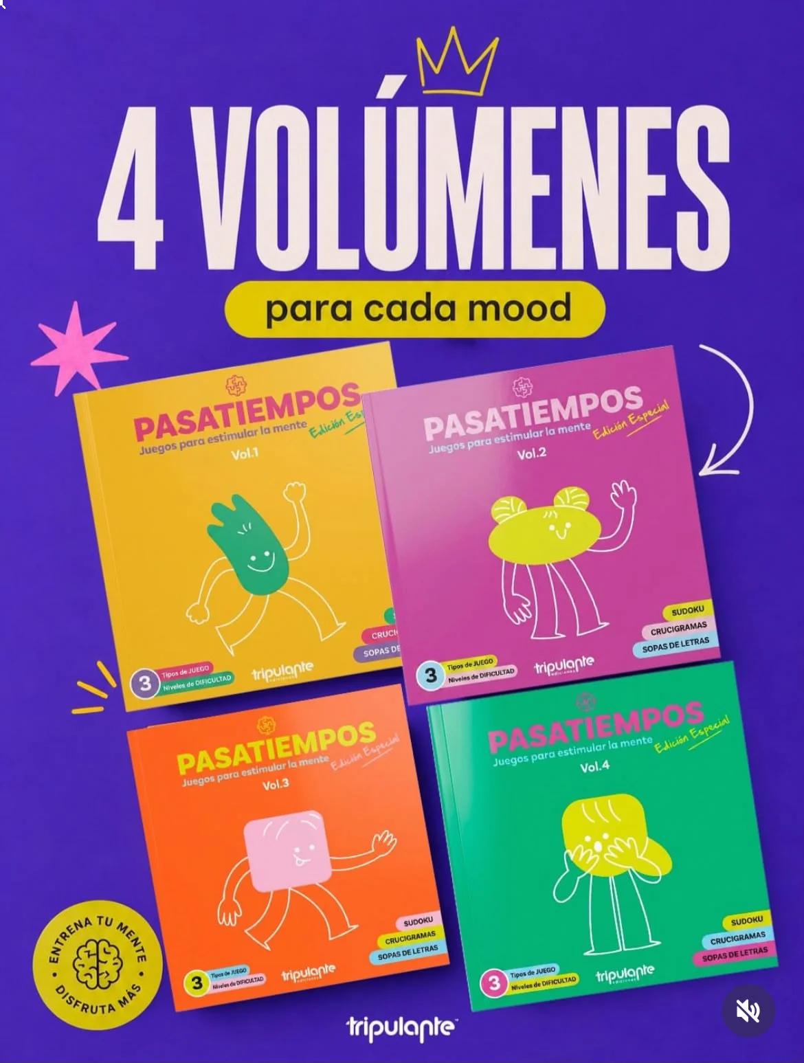 COL.PASATIEMPOS 3 EN 1 VOLUMEN 4