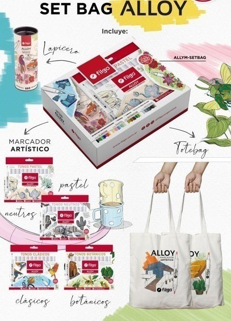SET CAJA BAG ALLOY