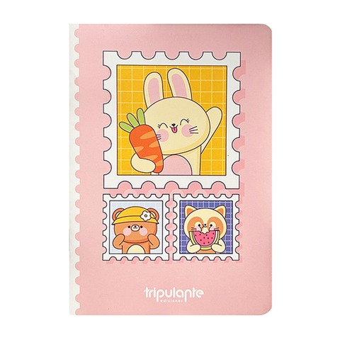 LIBRETA 12x17 T/FLEX .32HL.DIF.DISEÑOS