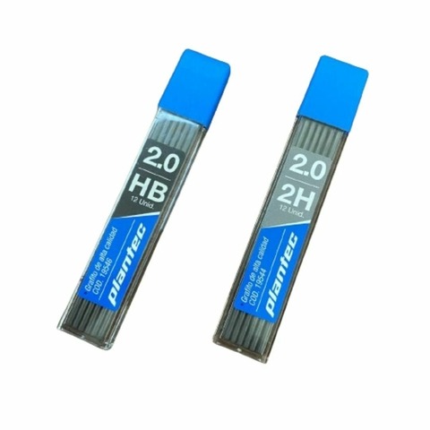 MINAS 2mm HB  x 12unid PLANTEC.
