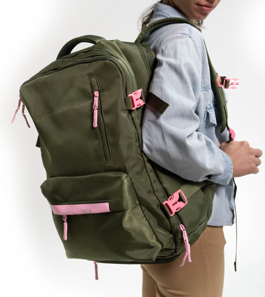 MOCHILA DE ESPADA 18* CARRY ON BLOSSOM