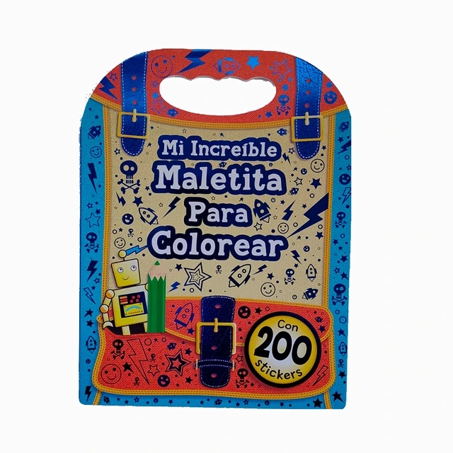 COL.MALETITA PARA COLOREAR:MI INCREIBLE