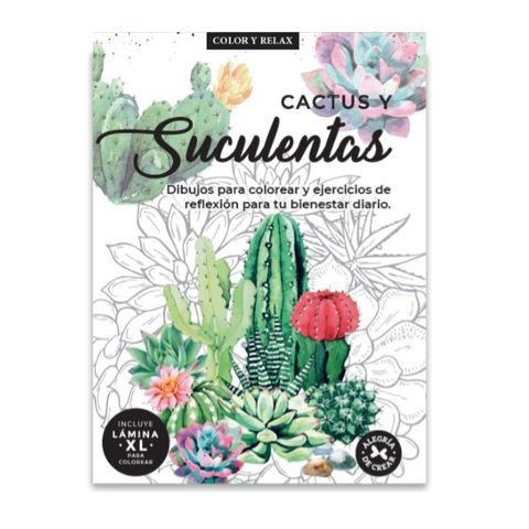 COL.COLOR Y RELAX:CACTUS Y SUCULENTAS
