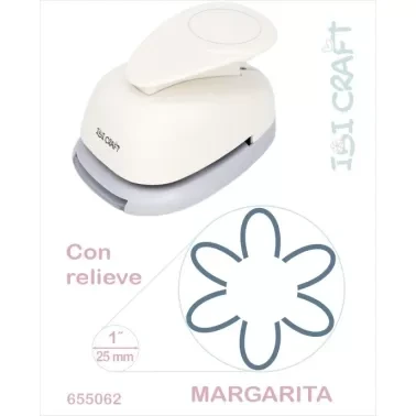 PERFORADORA C/FORMA 25mm. MARGARITA APTO G.EVA