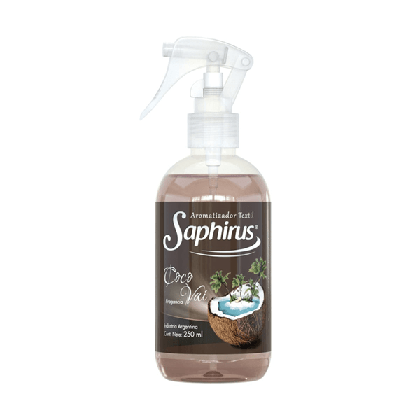 AROMATIZANTE TEXTIL x250ml. COCO VAI SAPHIRUS