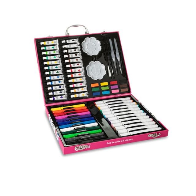 SET ESC.VALIJA UNICORNIO 66 pzs. OLAMI 