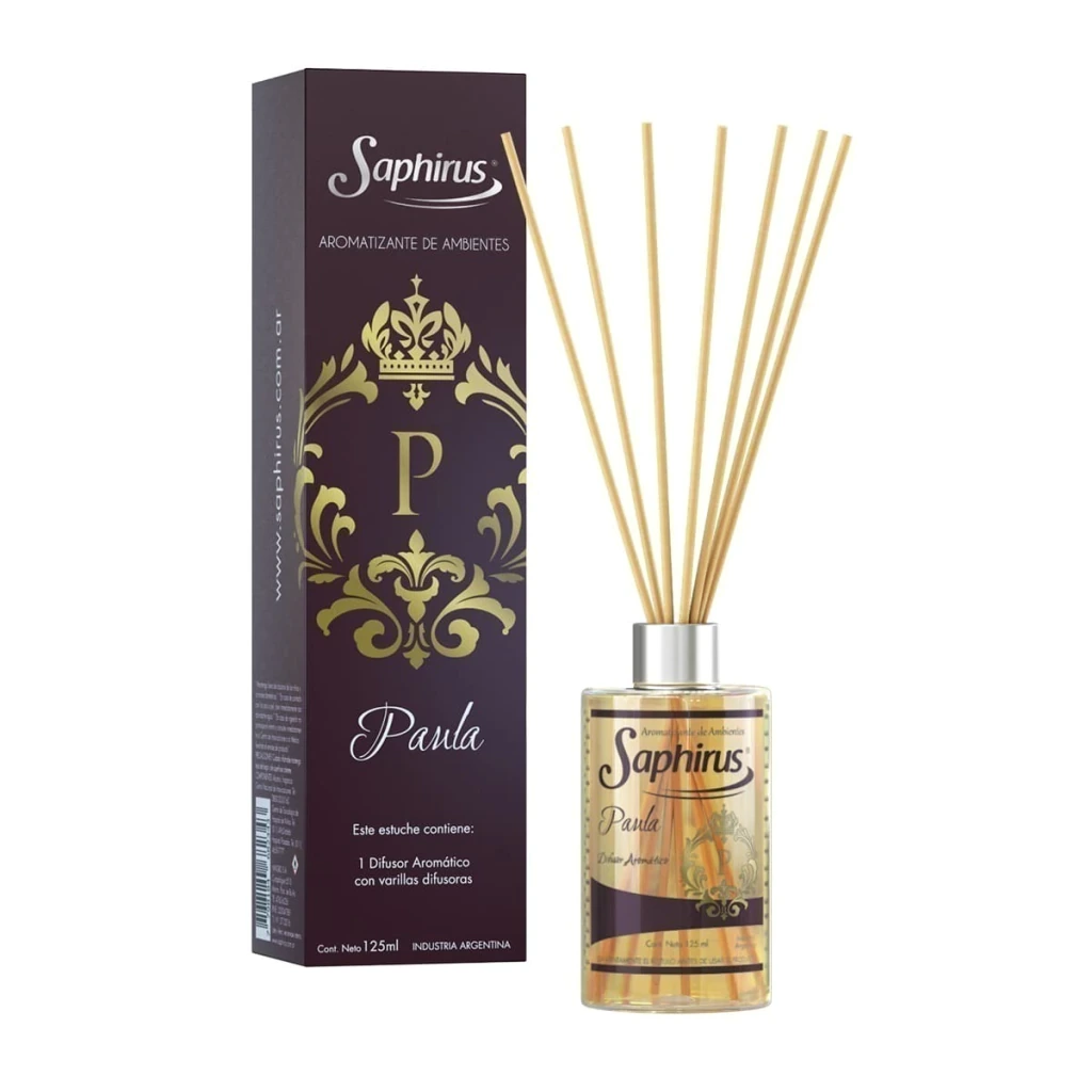DIFUSOR C/VAR.ECO 125ml.PAULA SAPHIRUS