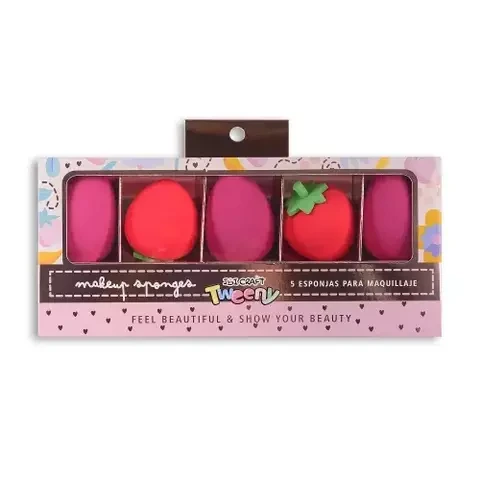 BEAUTY SET ESPONJAS x5u. TWEENY