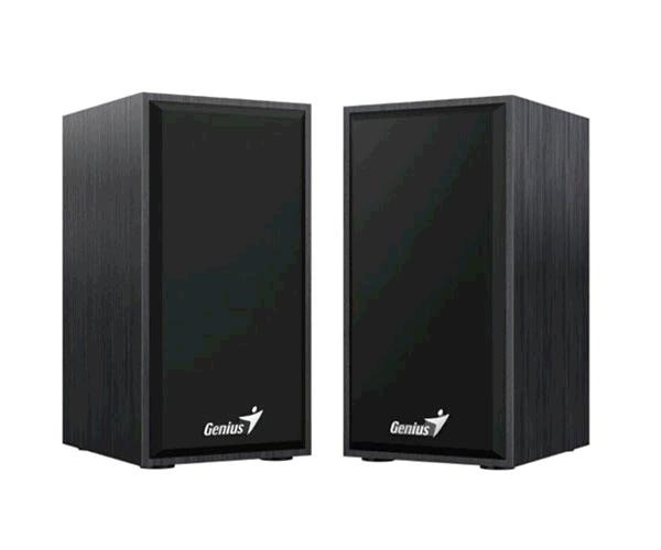 PARLANTE GENIUS USB SP-HF180 MADERA NEGRO