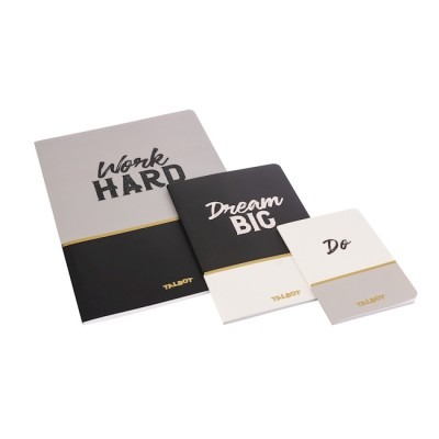 SET DE LIBRETAS x 3 u. B&W TALBOT.