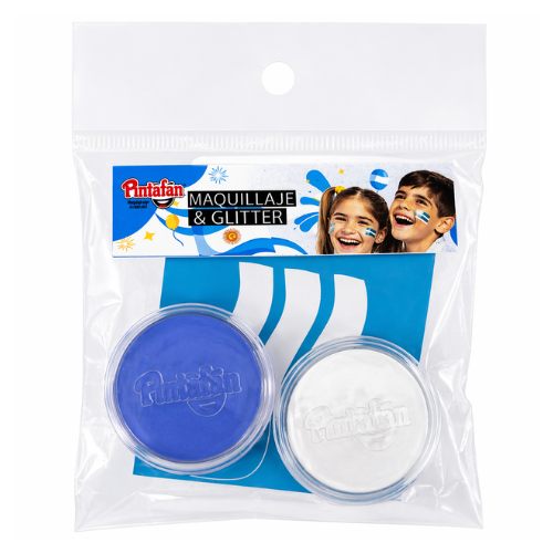 MAQUILLAJE ARTIST.SETx2u. x2grs.c/u.+STENCIL