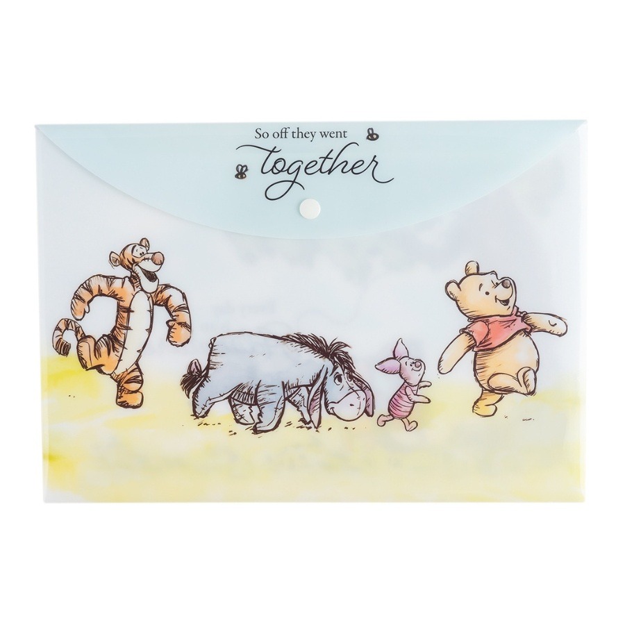 SOBRE PVC A4 C/BROCHE HORIZ.POOH
