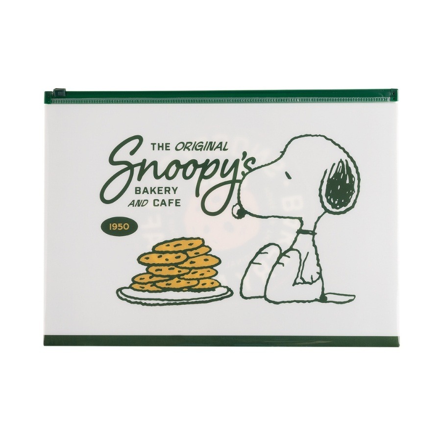 SOBRE PVC A4 C/CIERRE ZIP HORIZ. SNOOPY