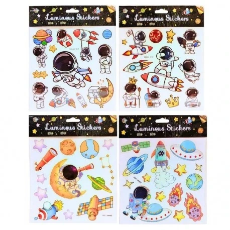 STICKER  ASTRONAUTA LUMINOSO