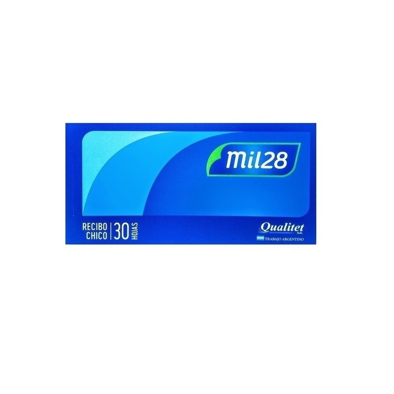 TAL.RECIBO MIGÑON 15X 6.5  30 hj. 1028