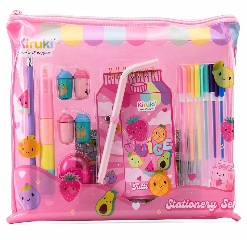 SET ESCOLAR STATIONARY SET TUTTI FRUTTI