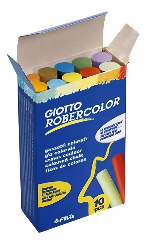 TIZAS COLORESx10u.ROBERCOLOR GIOTTO
