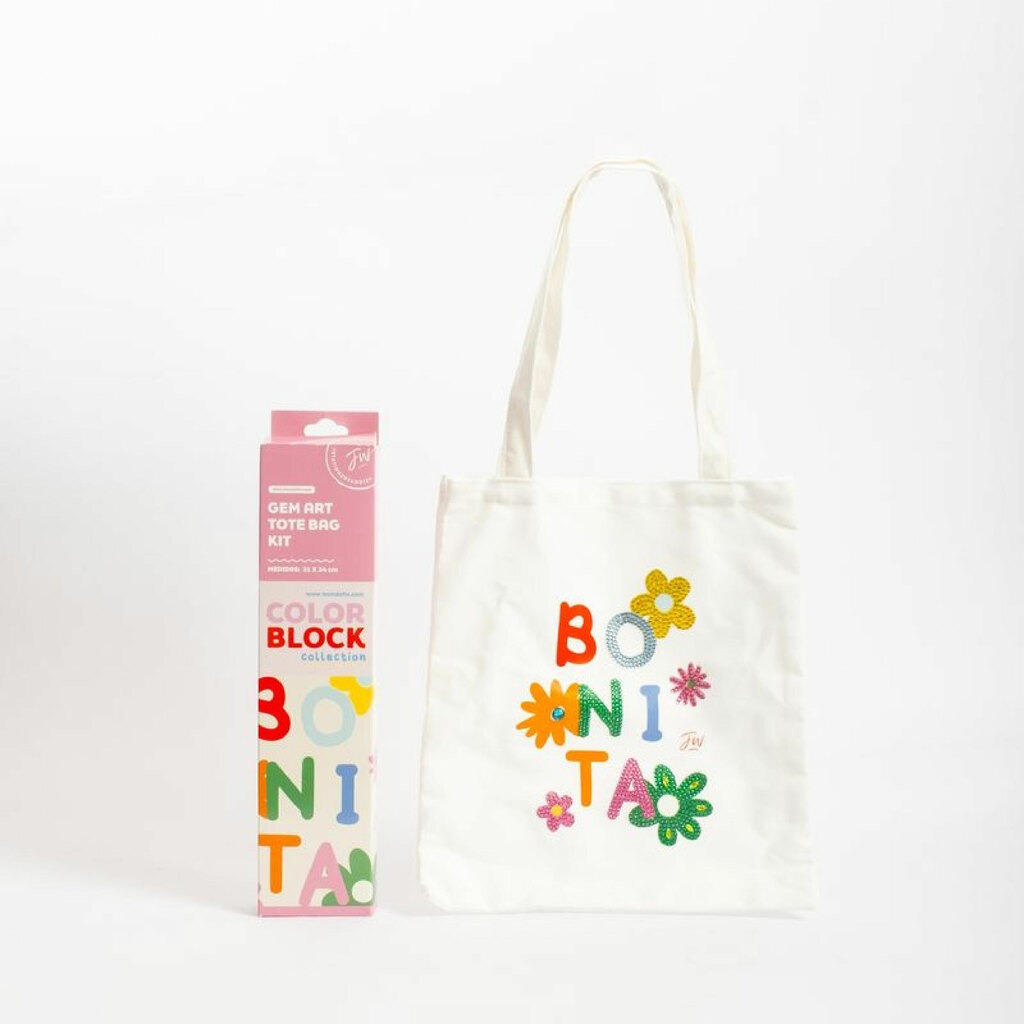 TOTE BAG C/DIAMANT P/APLICAR EN DISEÑO 
