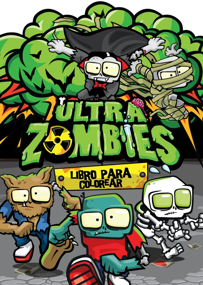COL.ULTRA ZOMBIES P/COLOREAR