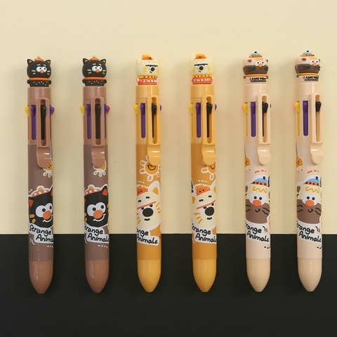 BOLIGR.1mm. RETRACTIL  8 COLORES ANIMALS