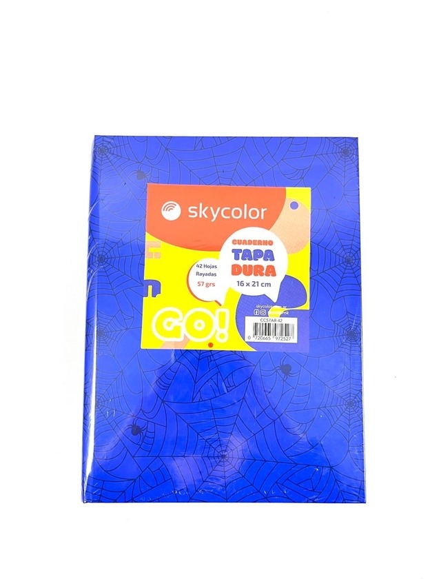 CUAD 16x21 .42HR.T/DURA.AZUL SKYCOLOR.